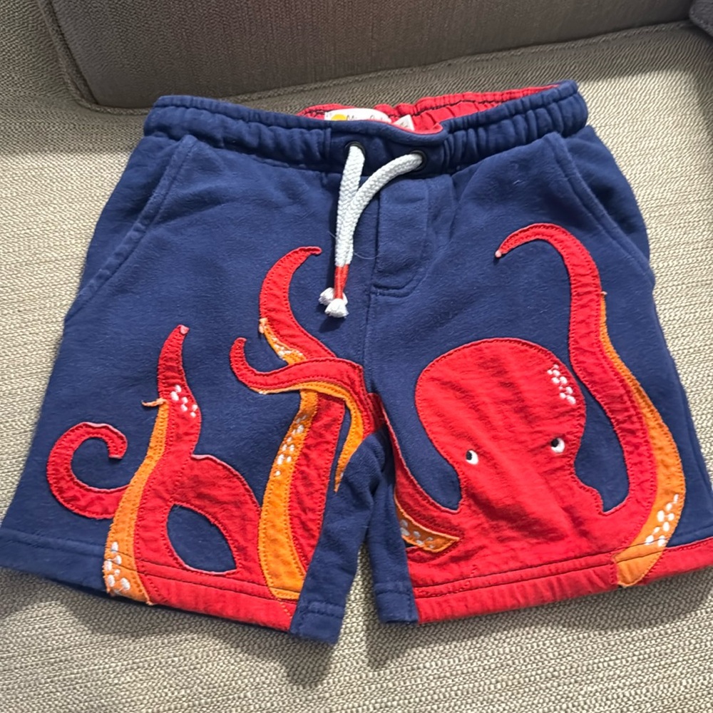 Mini Boden octopus shorts